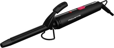 Rowenta CF2119 Rizador de pelo | 16 mm | rizos sólidos | revestimiento cerámico | calor suave | punta fría | cable giratorio de 360 ° | uso seguro | negro/rosa, negro/rojo